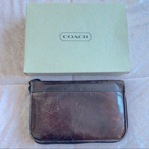 COACH Leatherware Vintage Planner Organizer